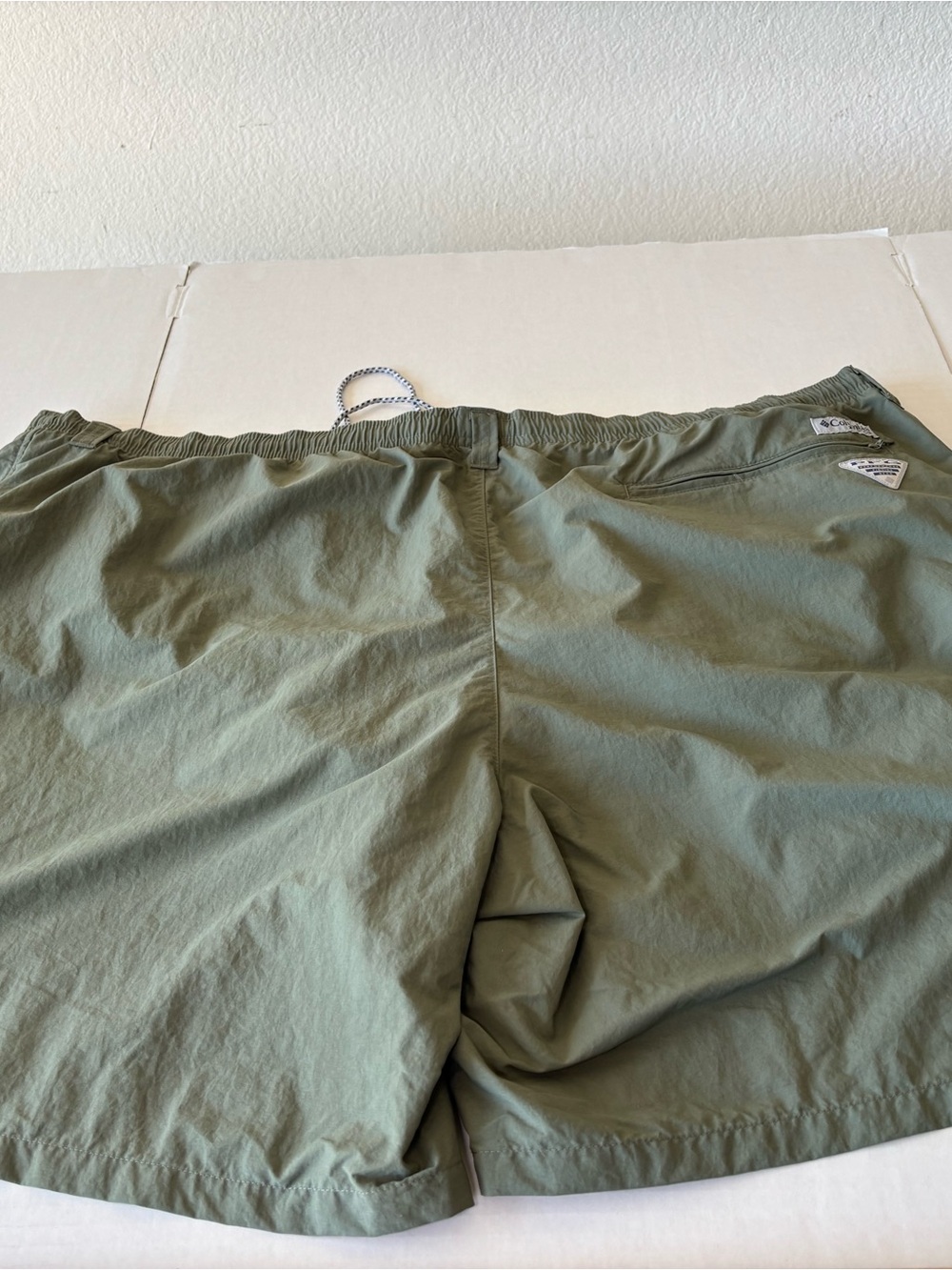 Columbia Men's Olive Green Athletic Shorts